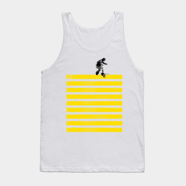 Slide On Stripes Final Tank Top by astronaut